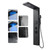 ROVOGO Shower Panel Tower System W/Led Lights, 5 Shower Modes, Matte Black