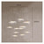 Modern Ceiling‑Mounted Pendant Chandeliers