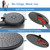 ROVOGO Shower Panel Tower System, Simultaneous 4 Shower Modes, Matte Black
