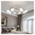 Luxury Gold LED Chandelier, Indoor Decorative Hanging Light for Living Room Dining Room Bedroom Restaurant