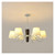 Contemporary Pendant Lamp Luxury Living Room Dining Room Bedroom Hotel Villa Cafe Home Decoration Chandelier,for Foyer
