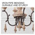 American Vintage Wood Carving Chandelier Living Room Dining Room Bedroom Study Room Dining Room Iron Pendant Light,Comfortable