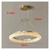 Modern Chandelier, Crystal Living Room Chandelier, Bedroom Chandelier