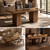 ModernMate 63"-78" Extendable Dining Table for 6-8 with Drawer, Walnut