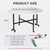 39.3" Round Drop Leaf Dining Table with 6 Locking Casters - Space-Saving, Portable, Modern Kitchen Table for Smals, Easy Assembly, Versatile Design, Ideal for Dining and Entertaining