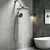 12 Inch High Pressure Rain Shower Head Combo,9 Settings Shower Handheld