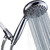 G-Promise High Pressure 6 Mode Hand Held Shower Head with Extra Long Hose