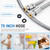 G-Promise Handheld Head with 70 Inch Hose and hand held Holder(Chrome)