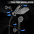 Dual Rainfall Shower Head With 8-Mode Handheld Combo, High Pressure Shower