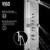 VIGO Mateo 60" H x 7" W 6-Jet Shower Panel System with Fixed Rainhead and Hand Shower Wand in Stainless Steel-VG08008