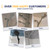 HammerHead Metal Handheld Shower Head High Pressure, 3 Spray Shower Wand