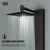 VIGO Bowery 58" H x 5" W 4-Jet Shower Panel System with Square Rainhead, Tub Filler and Hand Shower Wand in Matte Black-VG08023MB