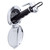 Ambassador Marine Recessed Shower Sprayer Black 6 ft Stainless Hose