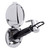 Ambassador Marine Recessed Shower Sprayer Black 6 ft Stainless Hose
