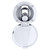 Ambassador Marine Recessed Shower Sprayer Black 6 ft Stainless Hose