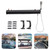 20L/5.28Gal Self-Pressurized Water Tank, 1.6Bar RV Portable Showers Tank, 140℉ ABS Sun's Rays Heat Roof Rack Mount Road Shower w/5.58ft Water Hose, Shower Head, Storage Bag, For Adventures, Camping