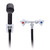 Ambassador Marine Trinidad External Shower Mixer, 2 Handle, Black Sprayer