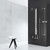 VIGO Sutton 58" H x 5" W 4-Jet Shower Panel System with Adjustable Square Head and Hand Shower Wand in Stainless Steel-VG08021ST