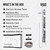VIGO Sutton 58" H x 5" W 4-Jet Shower Panel System with Adjustable Square Head and Hand Shower Wand in Stainless Steel-VG08021ST