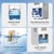 Evaporative Air Cooler, 4-IN-1 Swamp Cooler, Portable Air Conditioners with 6 Speeds & 3 Modes, 3-Gal Water Tank, 15-20 FT/S Airflow, Remote & Touch Control for Home and Office