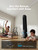 Windowless Portable Air Conditioner, 35.3" Evaporative Air Cooler for Room No Window, 7H Timer, 4 Modes, Remote Control, 140° Max Oscillating, Large Water Tank, Quiet AC Unit for Bedroom, Black
