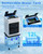 Portable Air Conditioner,[12L] Fast Cooling Evaporative Air Cooler with Remote, AC Cooling Fan with 6 Speeds, 24H Timer, Mist & Ambient Light, Air Cooler Fan for Room Bedroom Office