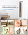 PNTCK Portable Evaporative Air Cooler: 41" Bladeless Tower Fans Swamp Cooler for Bedroom, Office, Standing Fans That Blow Cold Air with 12H Timer, 3 Speeds, 4 Modes, 20FT Remote, 80° Oscillating