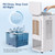 Windowless Portable Air Conditioners Fan, Evaporative Air Cooler Fan 3 Modes & 3 Speeds, 2-Gal Tank for 20H Cooling,16FT Remote,12H Timer for Smart Auto-off, No Hose Needed,36db Swamp Cooler