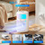 Portable Air Conditioners, Evaporative Air Cooler, 4-in-1 Portable AC Fan, 1500ML Tank, 3 Speeds & 2 Mist Modes, Remote, USB-C Cooling for Bedroom Office Camping