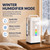 XAMATTS 1.7L Desktop Portable Air Conditioner Fan with LED Light, White