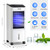 COSTWAY Evaporative Cooler, Portable Cooling Fan with Remote Control