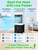 Evaporative Air Cooler, 2026 Upgraded Swamp Cooler with 10 Gallon WaterTank