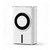 Portable Evaporative Air Cooler Fan with Mist, Touch Control, LED Display, Water Tank, Desktop Cooling