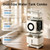 Portable Evaporative Air Cooler Fan with Mist, Touch Control, LED Display, Water Tank, Desktop Cooling