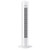 COMFORT ZONE 32" Oscillating Tower Fan with Bladeless Design - White