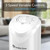 COMFORT ZONE 32" Oscillating Tower Fan with Bladeless Design - White