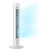 COMFORT ZONE 32" Oscillating Tower Fan with Bladeless Design - White