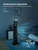 Uthfy Tower Fan with Remote, Portable 120° Oscillating Standing Fan, 3 Speeds & 3 Modes, 7.5H Timer, Fans That Blow Cold Air for Bedroom, Living Room, Office, Black