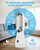 AICPAN Tower Fan for Bedroom - 22 inch Bladeless Fan, 8 Speeds, 9H Timer, LED Display, Cooling Fans Quiet Standing Floor Fan Powerful for Indoor Home Office Room