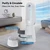 Faryuan 2-in-1 Bladeless Tower Fan, 22 Inch Cooling Fan with Air Purifier, 90° Oscillating, 8 Speeds, Remote, 9H Timer, Quiet Floor Fan for Indoor Bedroom Office