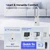 Faryuan 2-in-1 Bladeless Tower Fan, 22 Inch Cooling Fan with Air Purifier, 90° Oscillating, 8 Speeds, Remote, 9H Timer, Quiet Floor Fan for Indoor Bedroom Office