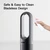 Faryuan 3 IN 1 Tower Fan, 31.5Inch Cooling & Heating Bladeless Fan with HEPA Filter 99.97%, Floor Fan Combo 80° Oscillating with Remote, 8H Timer for Indoor, Bedroom, Home Office Room