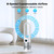 Senmeo Bladeless Fan, 26" Bladeless Tower Fan with Remote, 8 Speeds, 90° Oscillation, 9 Hour Timer, Large LED Display with Auto Off, Easy to Clean, Standing Floor Fan for Bedroom, Home, Office