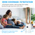 advwin Bladeless Tower Fan with Remote, Quiet Cooling Fan with Oscillation, 24 Speeds, 12H Timer, Easy to Clean, 39Inch Standing Floor Fan for Bedroom, Office, Gold