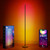Ailofy Corner Floor Lamp, Corner Lamp Compatible with Alexa & Google Assistant, 16 Million DIY Colors, Sync with Music, App Control, Timer Setting, LED Floor Lamp for Living Room and Bedroom, Black