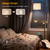 Arc Floor Lamp with Remote and Dimmable Black Floor lamps for Living Room