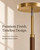 JOOFO Wood LED Torchiere Floor Lamp with Remote, 3000LM Dimmable