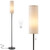 Ambimall 64" Floor Lamp with 9W LED Bulb & Beige Lampshade