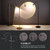 O’Bright Ray – Adjustable LED Beam Floor Lamp, Dimmable and Zoomable Spotlight, Flexible Gooseneck, Reading/Crafting Standing Lamp, Work Table Light, Matte Black