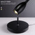 O’Bright Ray – Adjustable LED Beam Floor Lamp, Dimmable and Zoomable Spotlight, Flexible Gooseneck, Reading/Crafting Standing Lamp, Work Table Light, Matte Black